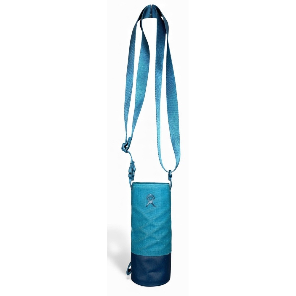 Hydro Flask Packable Small Bottle Sling Bag Blue Adjustable Strap Hiking Outdoor